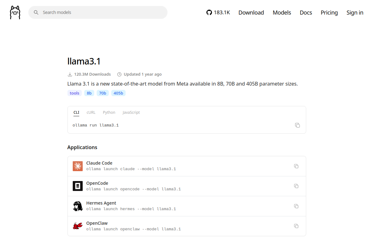llama3.1 preview