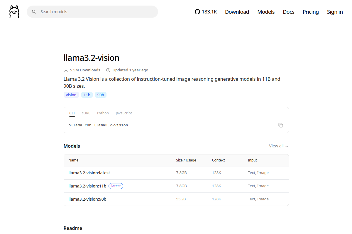 llama3.2-vision preview