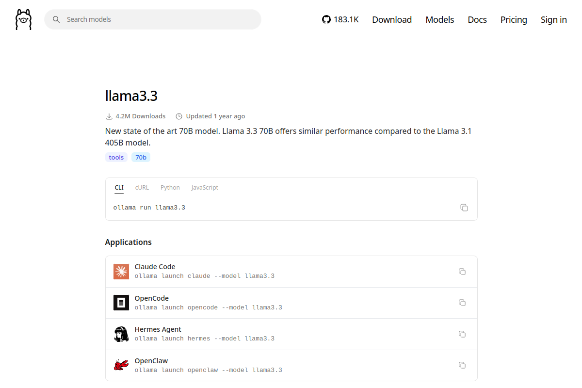 llama3.3 preview