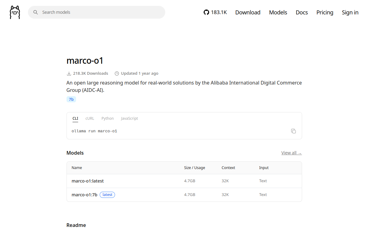 marco-o1 preview