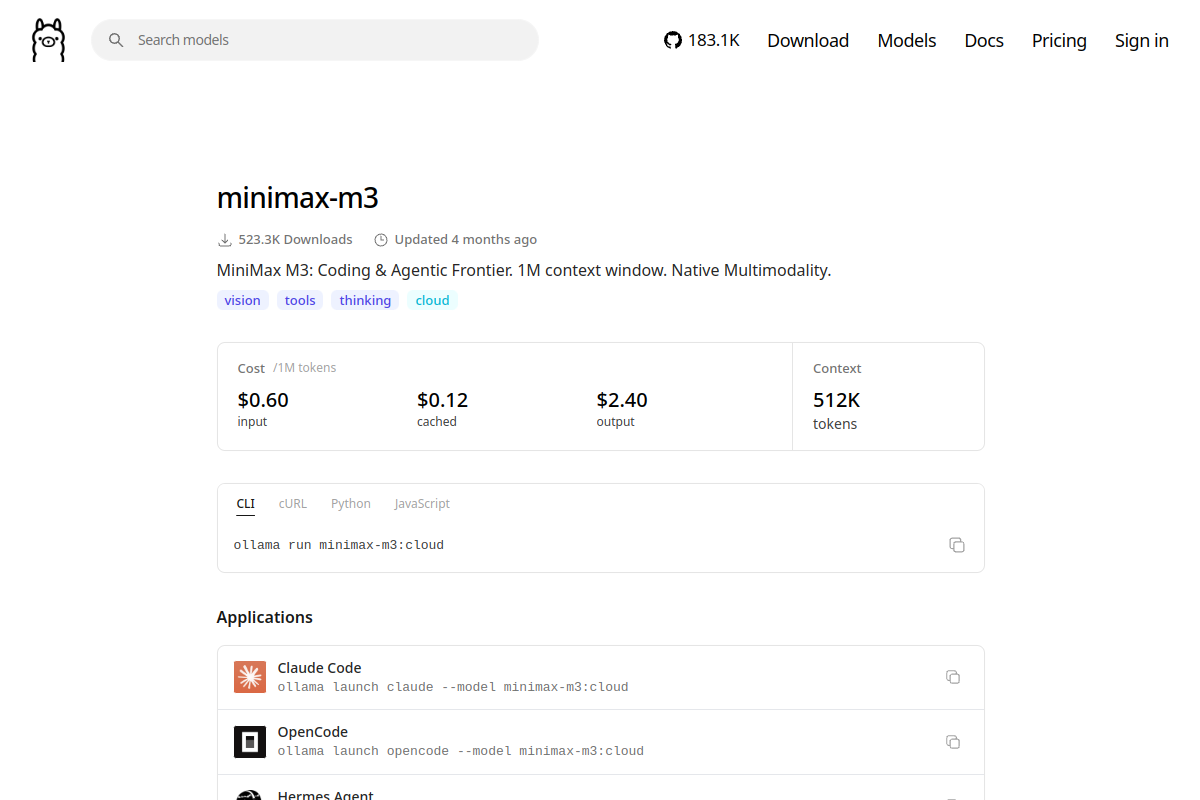 minimax-m3 preview