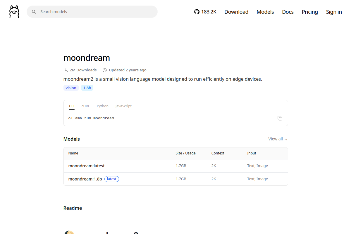 moondream preview