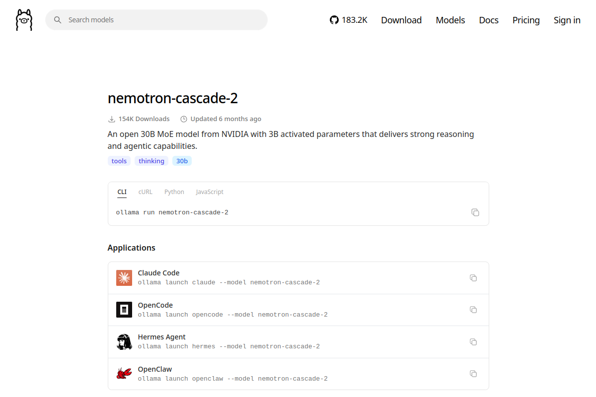 nemotron-cascade-2 preview