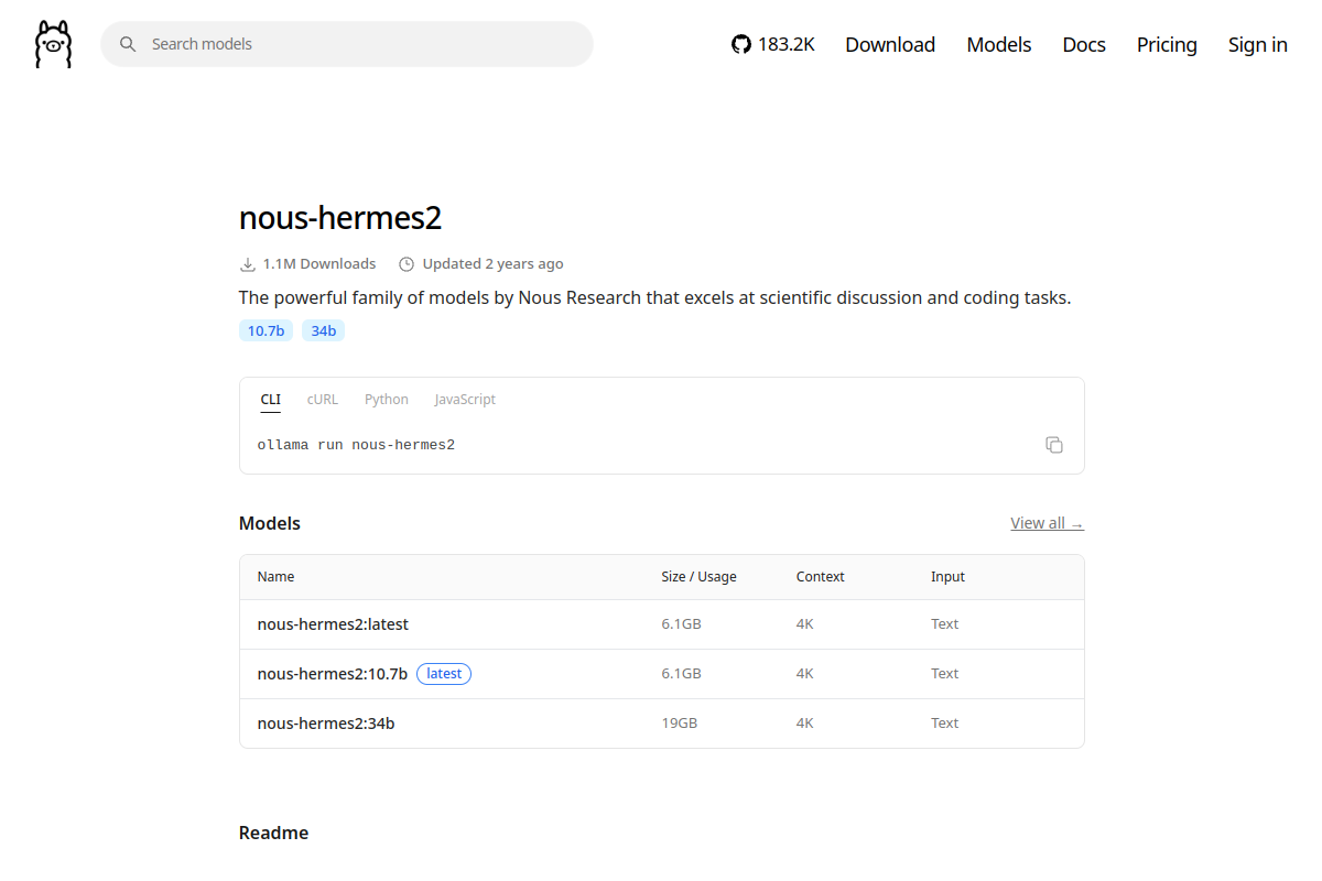 nous-hermes2 preview