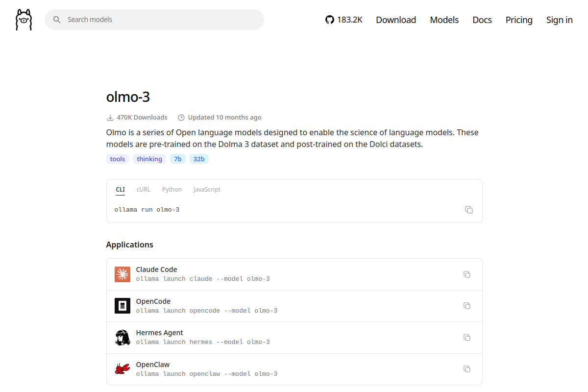 olmo-3 preview