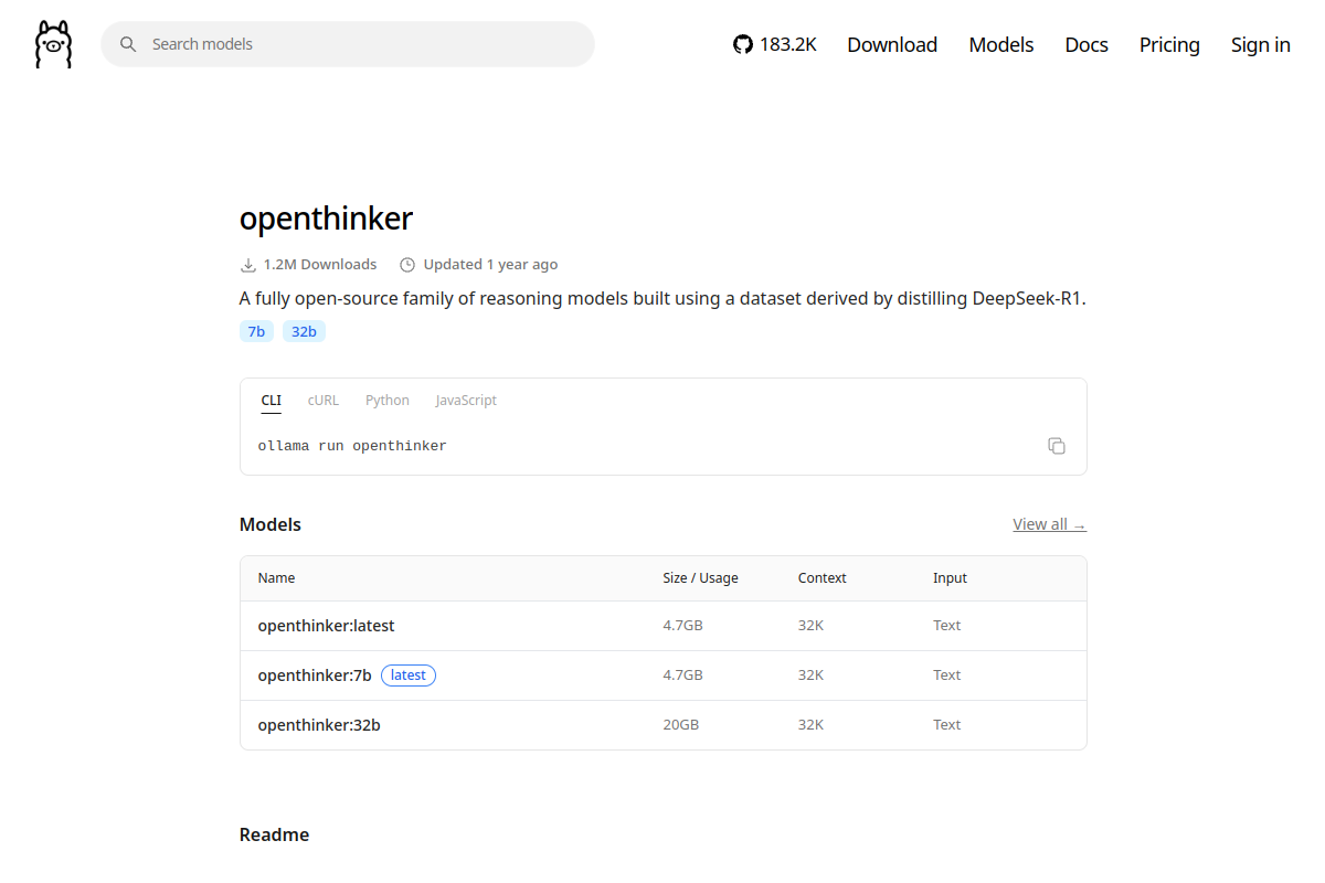 openthinker preview