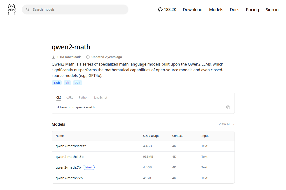 qwen2-math preview