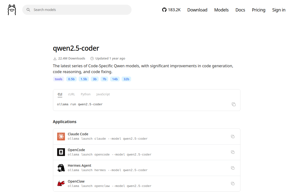 qwen2.5-coder preview