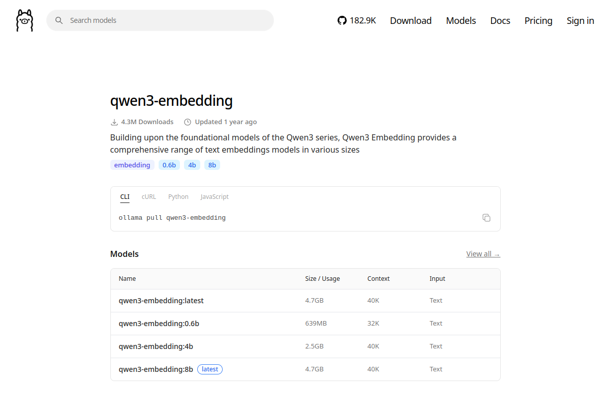 qwen3-embedding preview