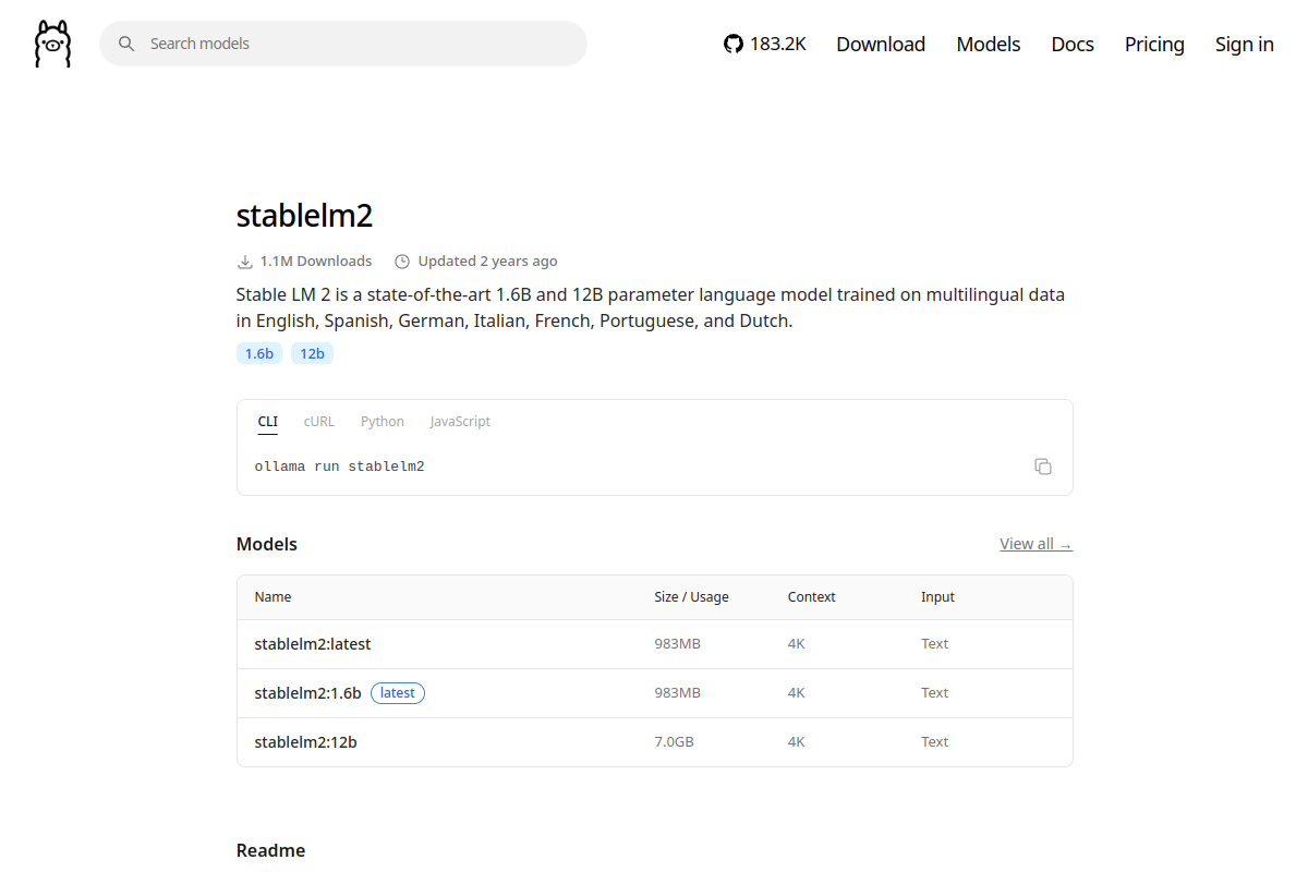 stablelm2 preview