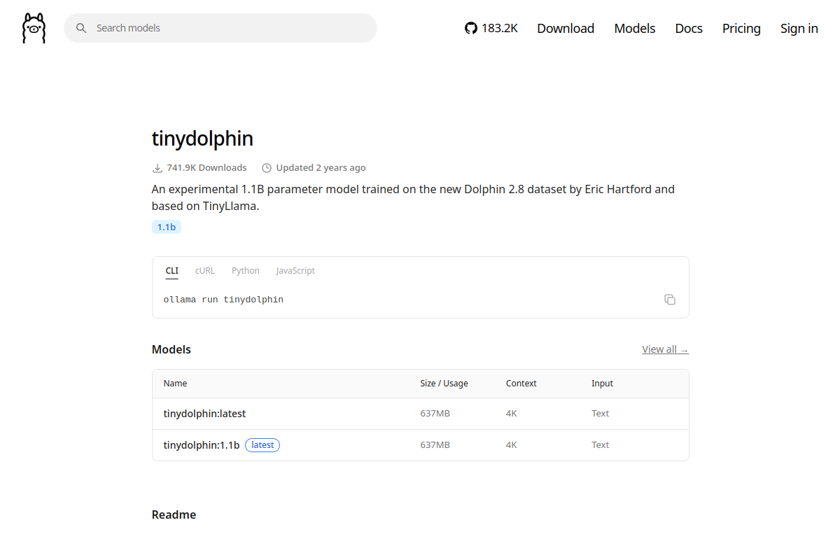 tinydolphin preview