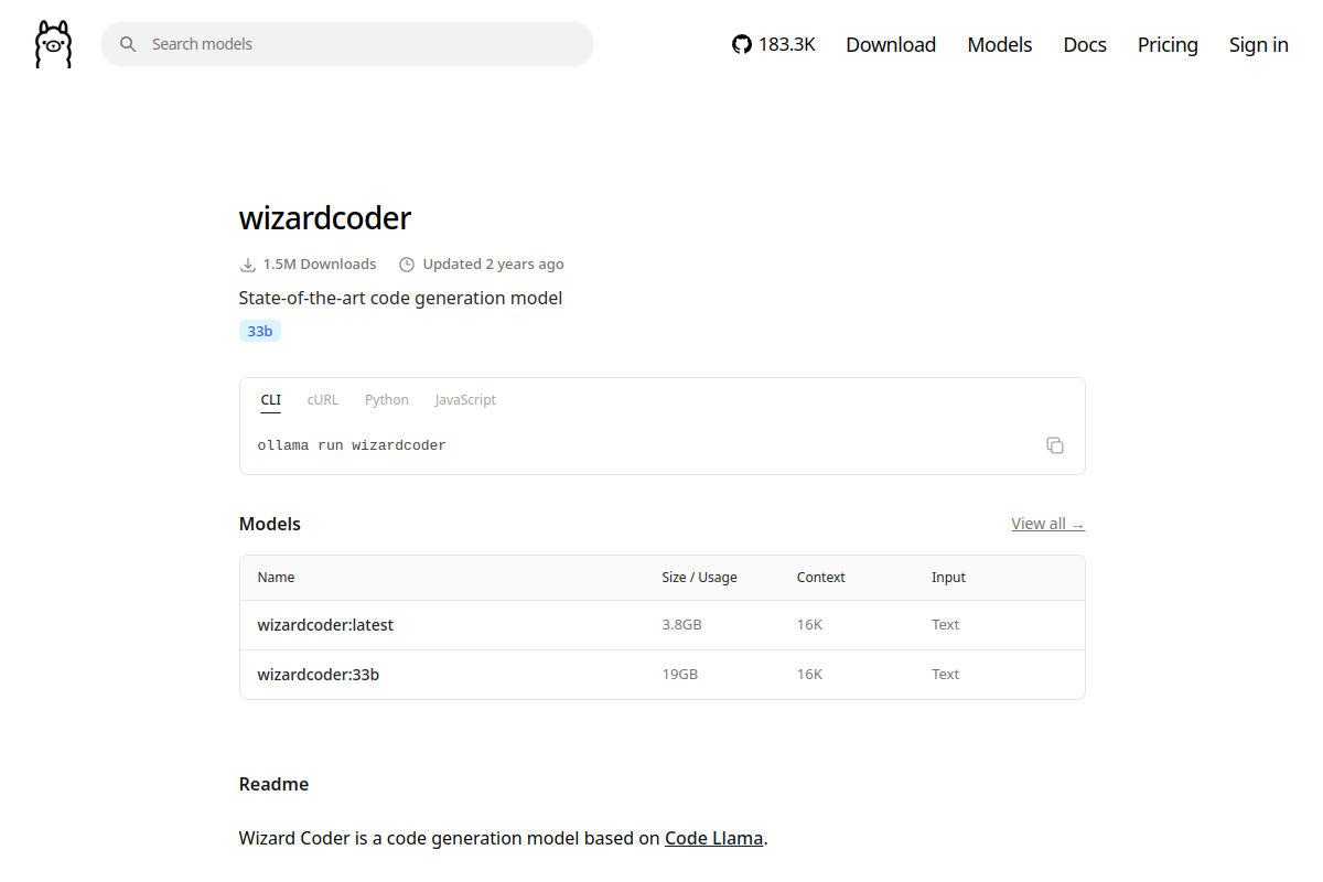 wizardcoder preview