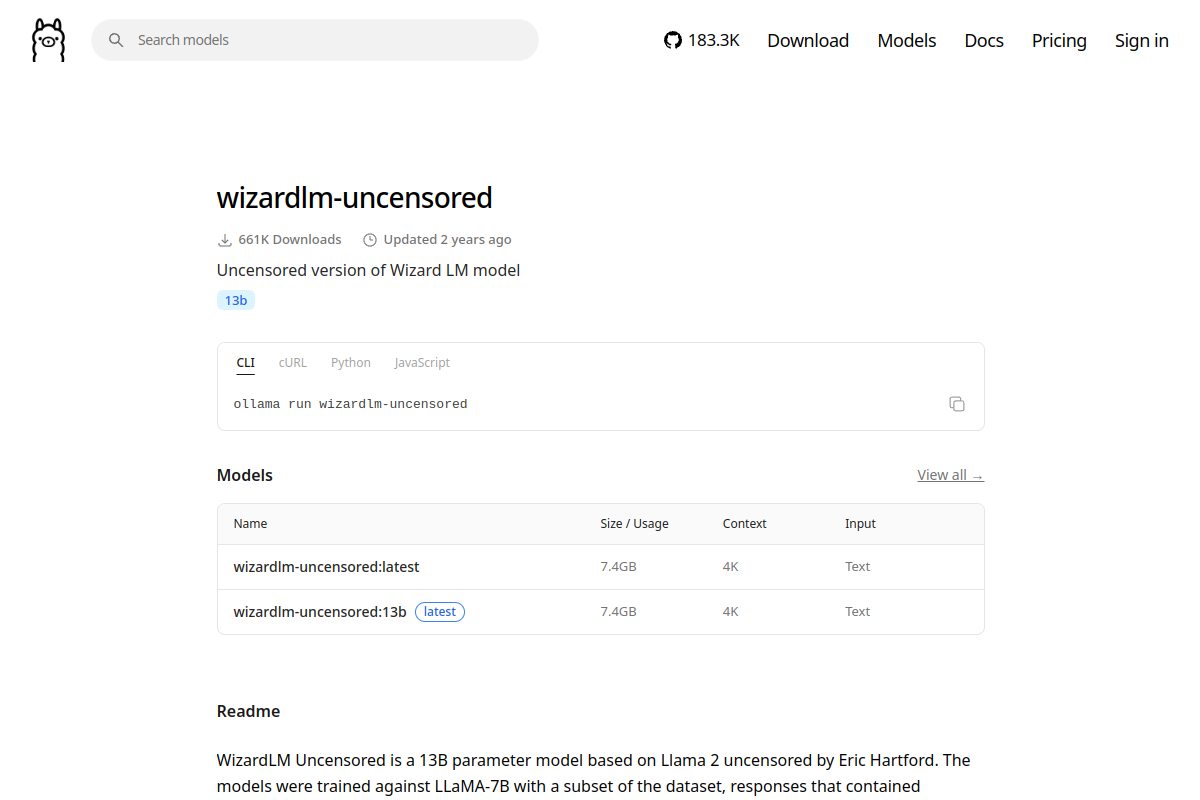 wizardlm-uncensored preview