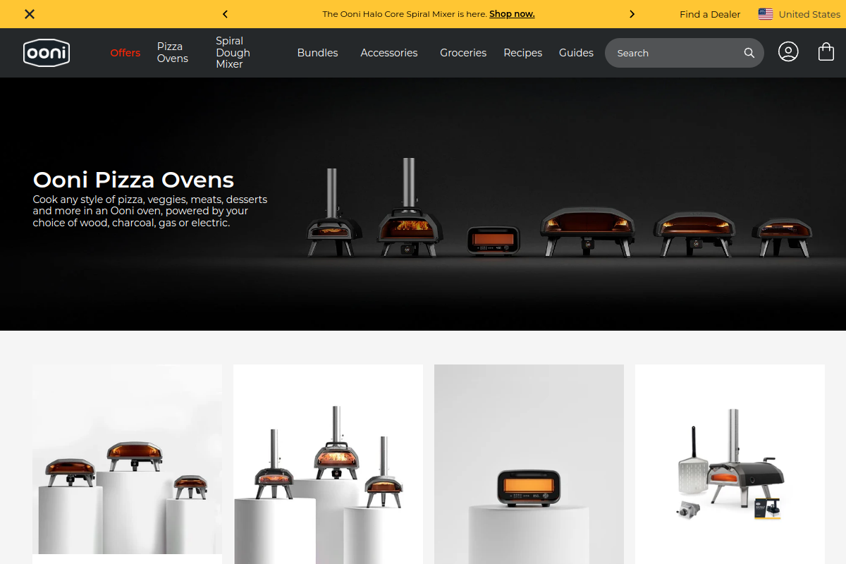 Ooni pizza ovens