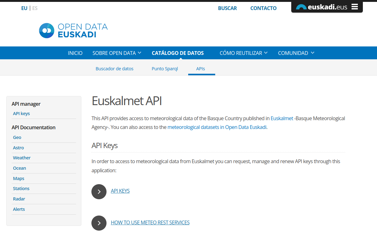 Euskalmet preview