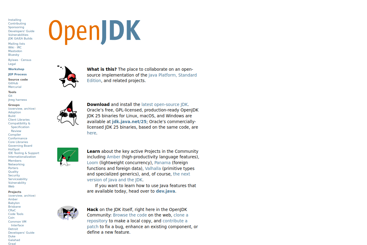 OpenJDK preview