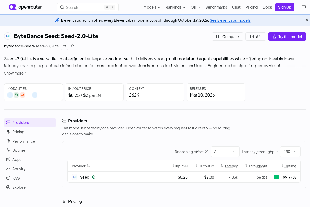 ByteDance Seed: Seed-2.0-Lite preview