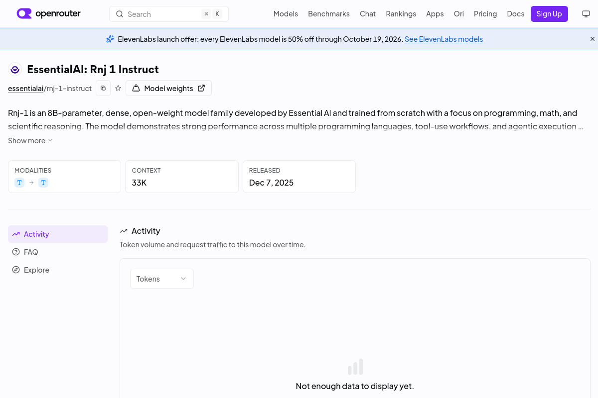 EssentialAI: Rnj 1 Instruct preview