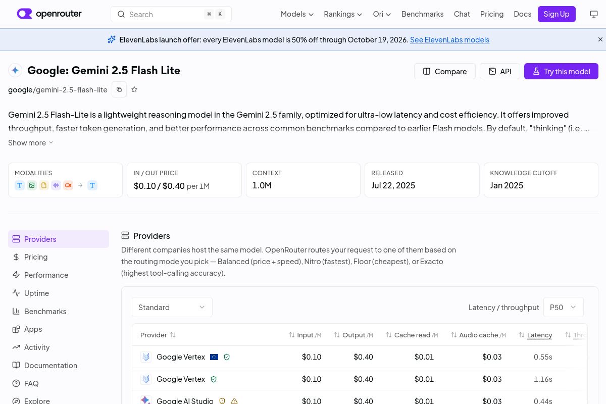 Google: Gemini 2.5 Flash Lite preview