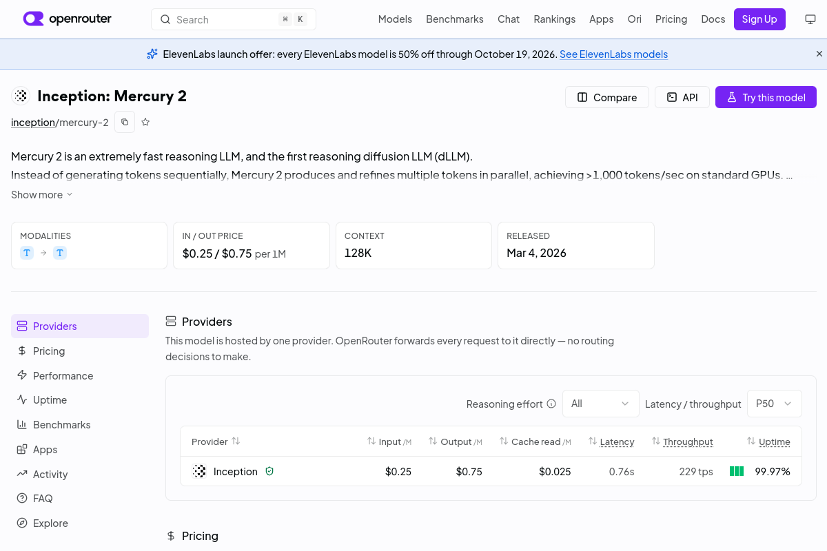 Inception: Mercury 2 preview