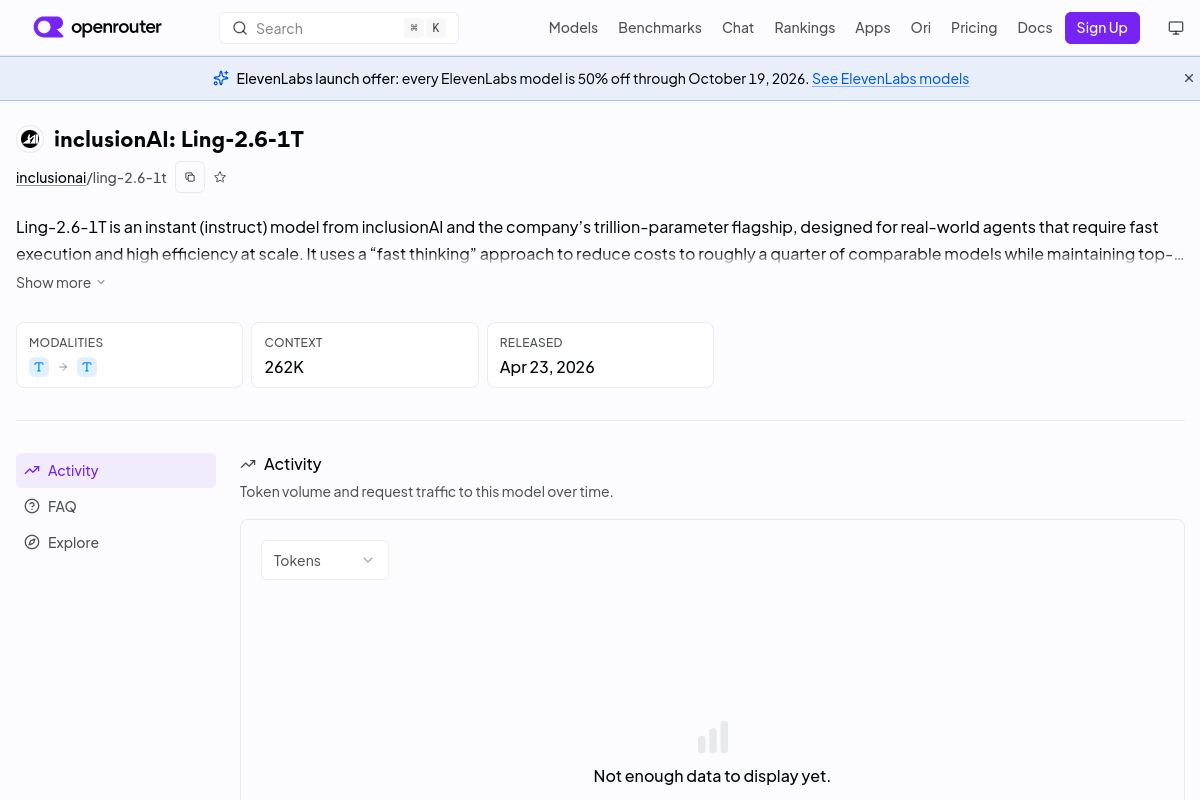 inclusionAI: Ling-2.6-1T preview