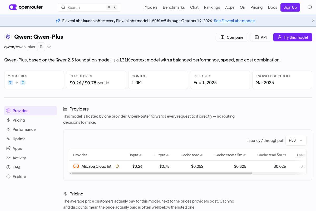 Qwen: Qwen-Plus preview