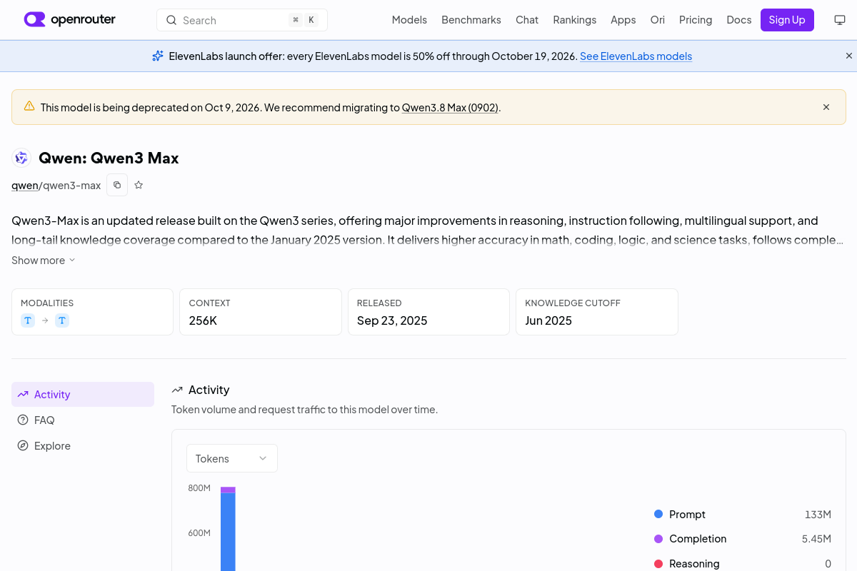 Qwen: Qwen3 Max preview
