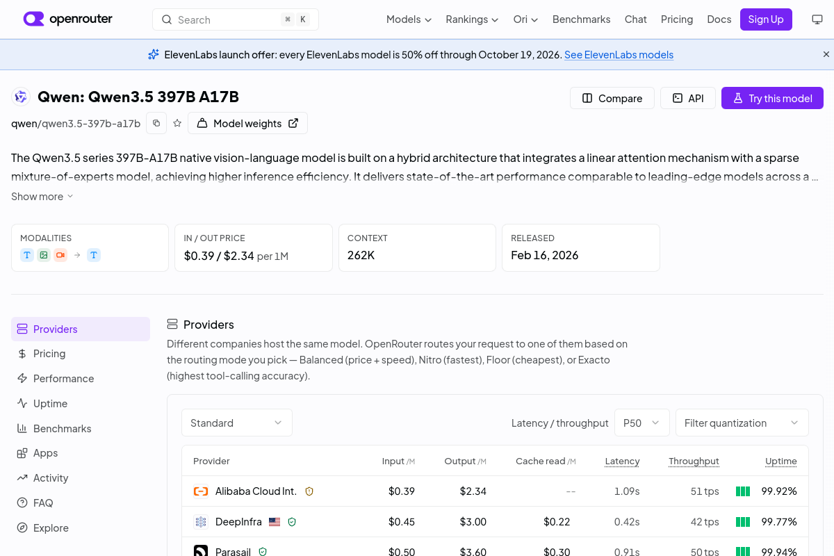 Qwen: Qwen3.5 397B A17B preview
