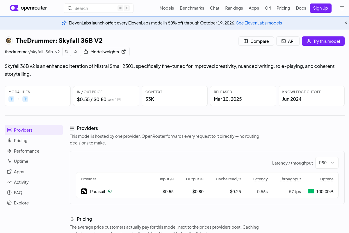 TheDrummer: Skyfall 36B V2 preview