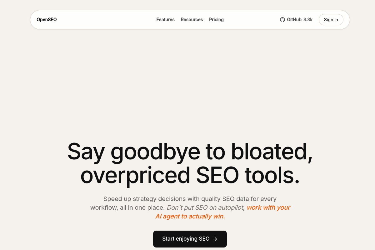 OpenSEO-screenshot-0