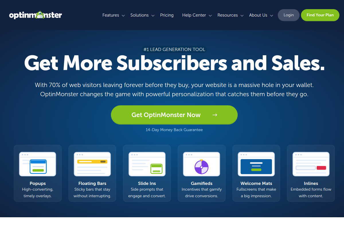 OptinMonster screenshot