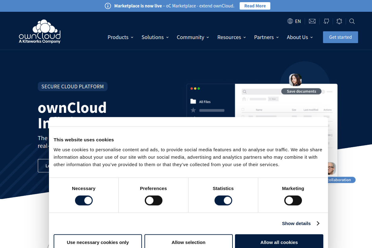 OwnCloud preview