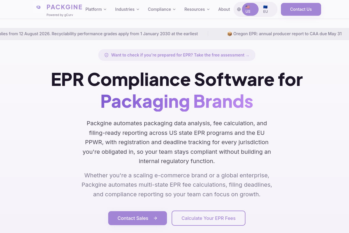 Packgine preview