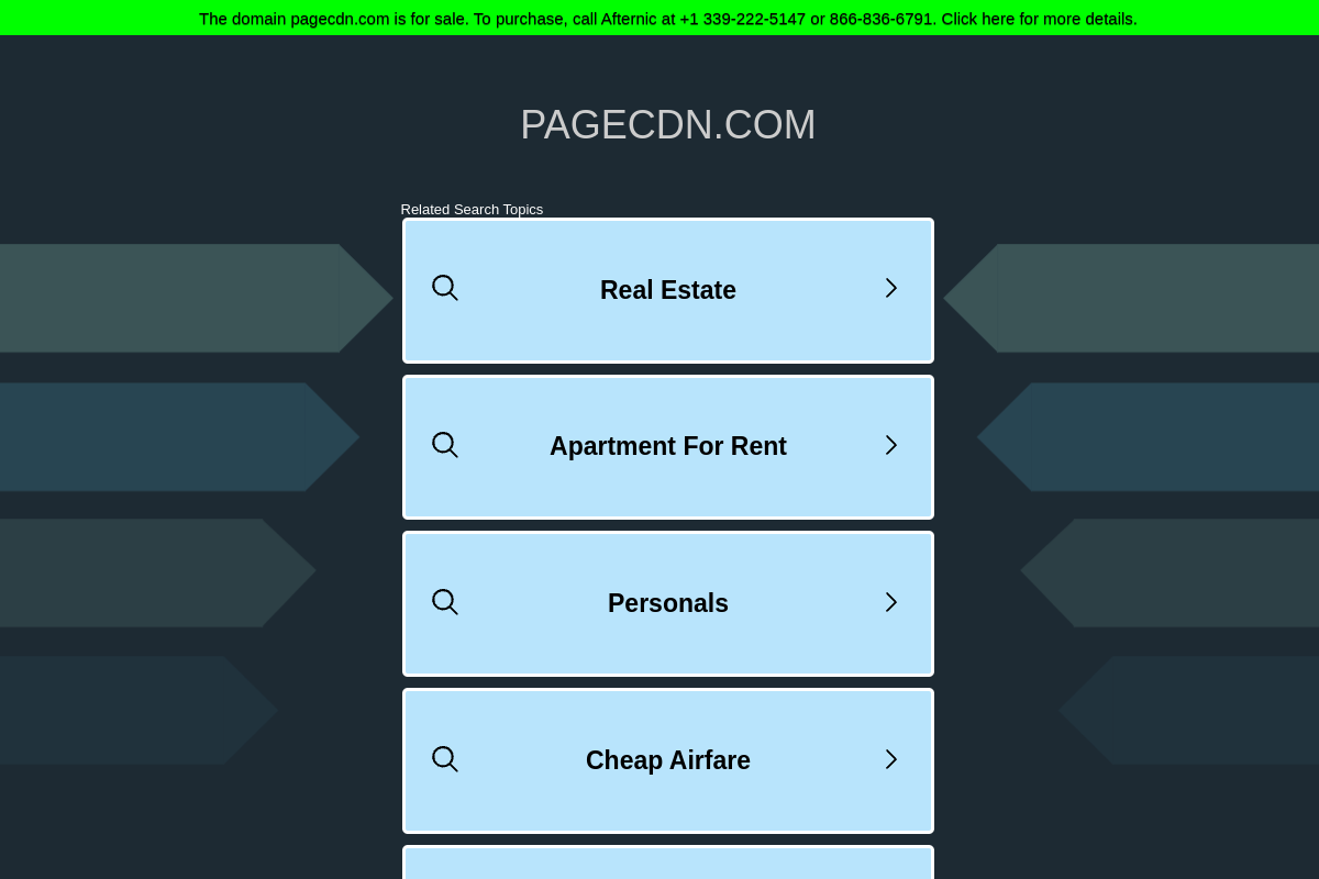 PageCDN preview