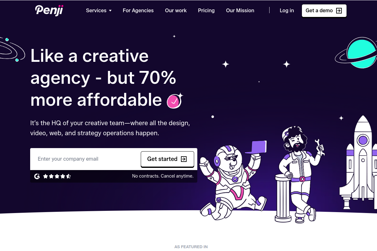 Penji screenshot