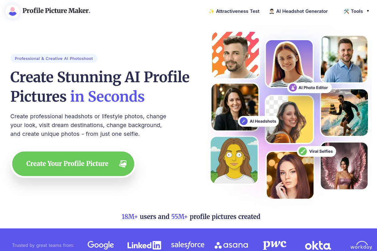 Profile Pic Maker preview