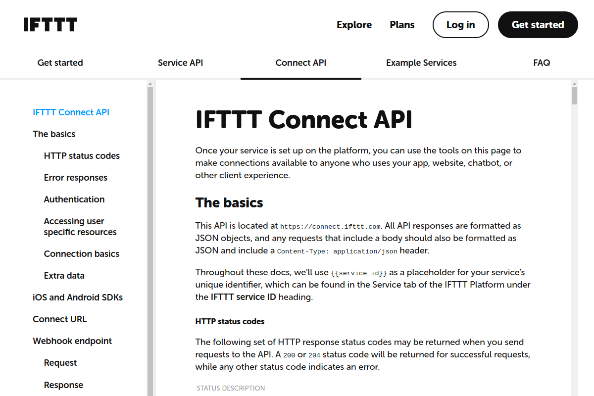 IFTTT preview