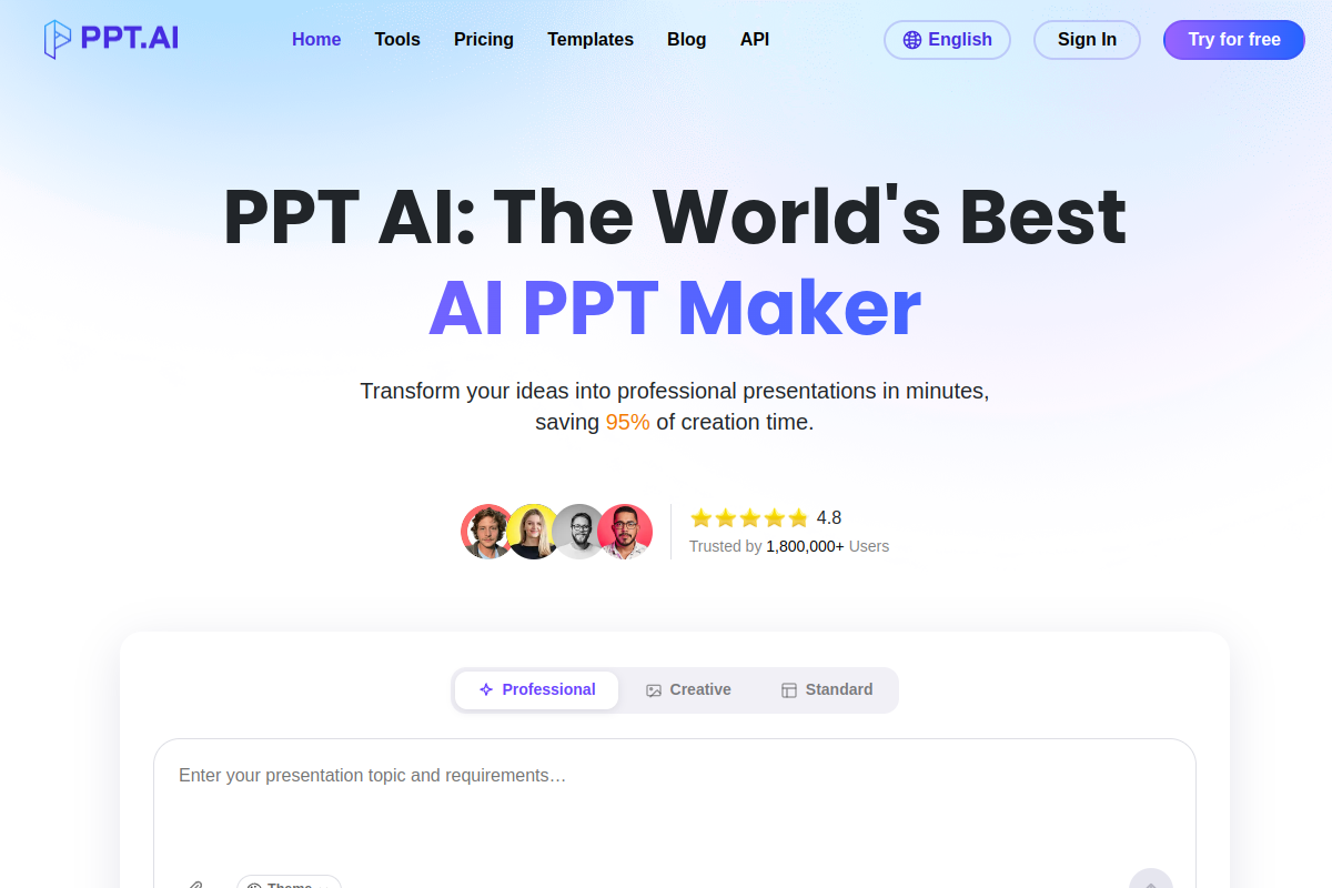PPT.AI preview