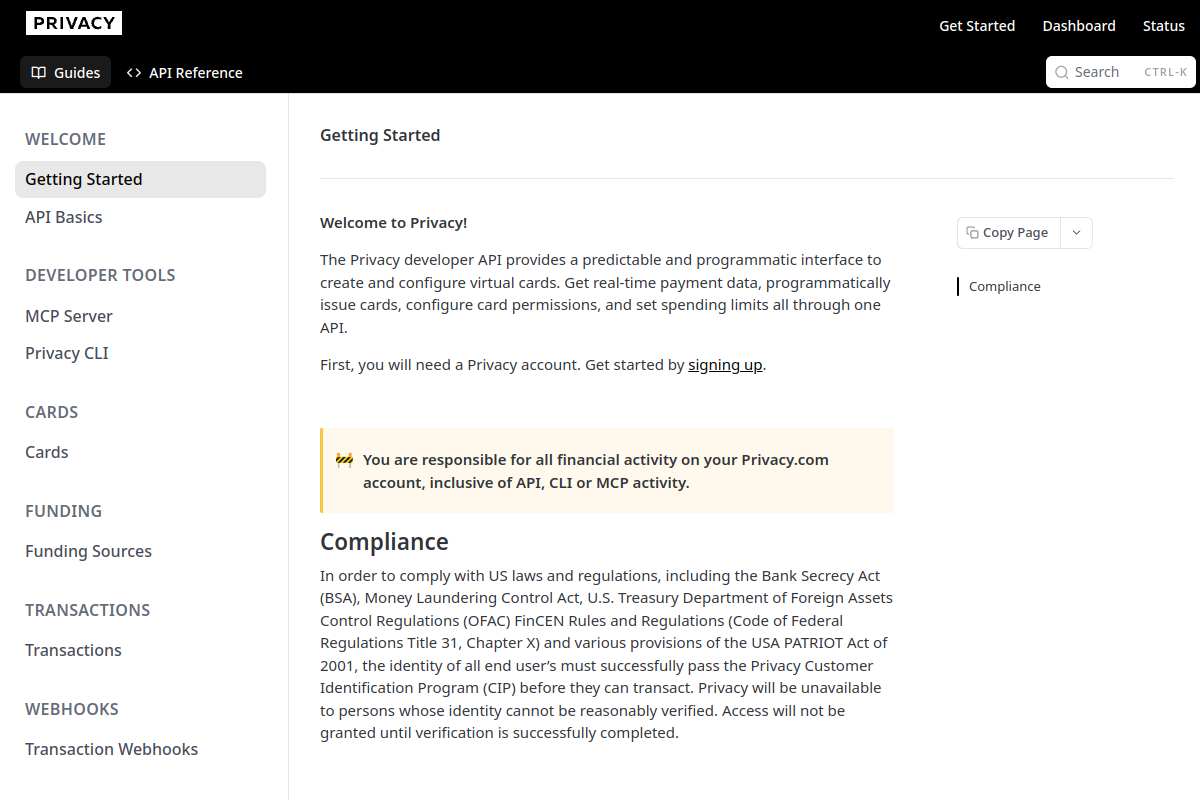 Privacy.com preview