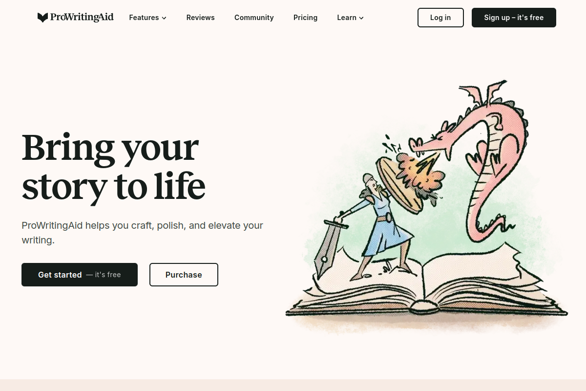 ProWritingAid screenshot