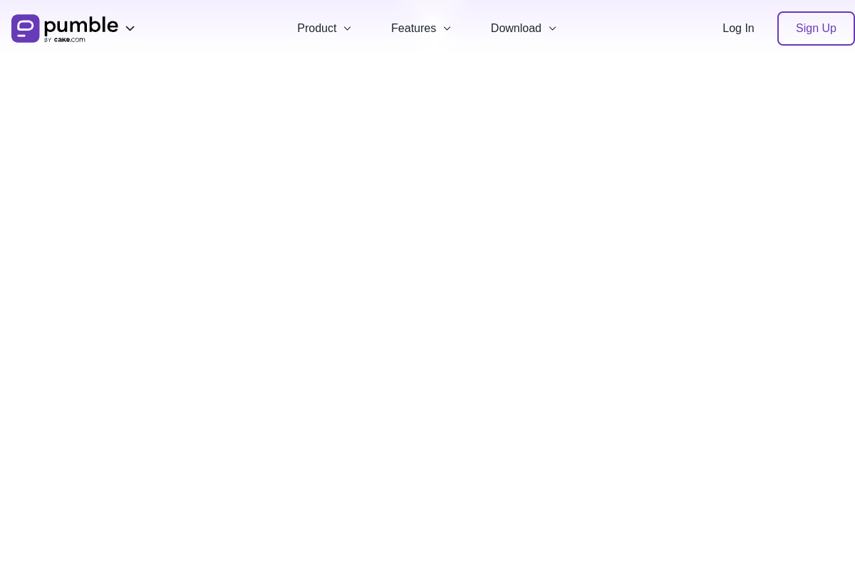 Pumble screenshot