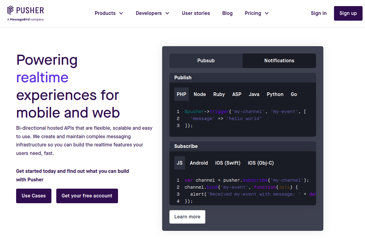 Pusher screenshot