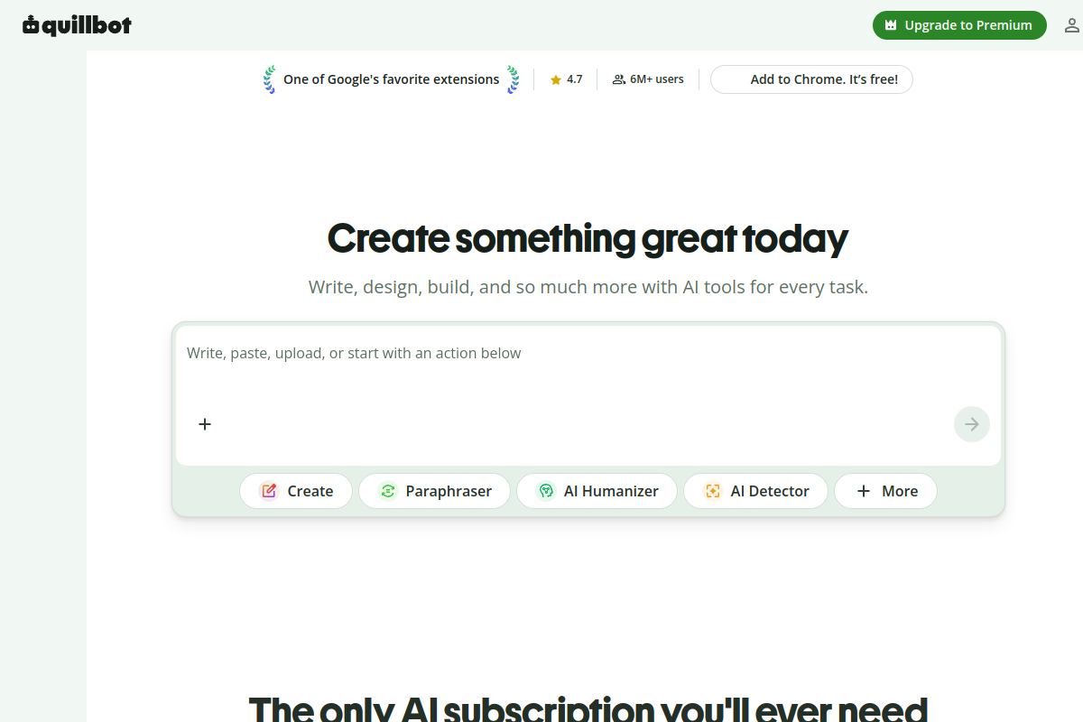 QuillBot screenshot