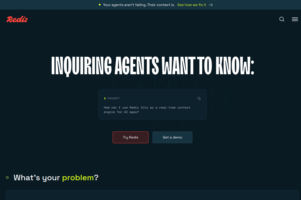 Redis screenshot