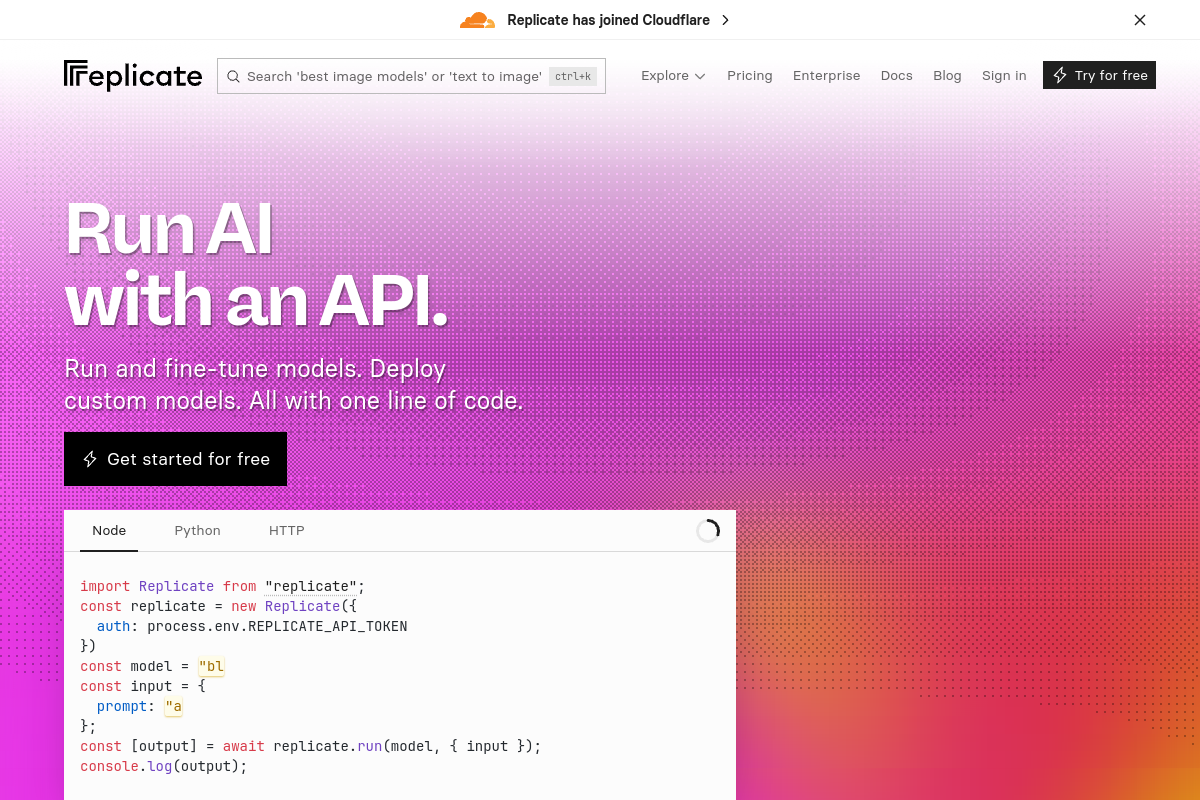 Llama 2 API (Replicate) preview