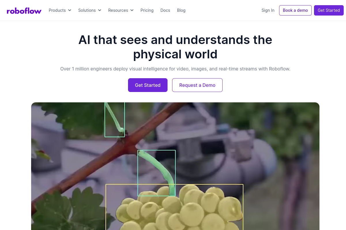 Roboflow screenshot