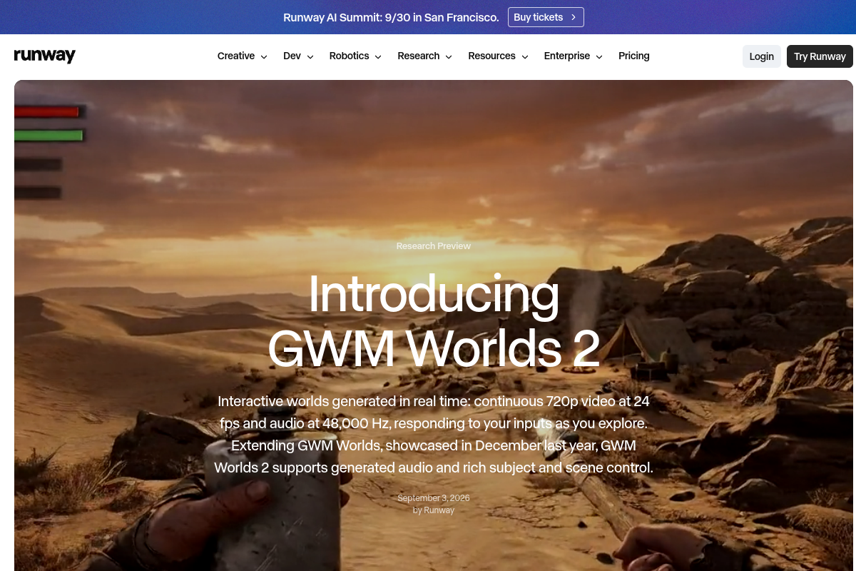 GWM Worlds 2 official homepage preview