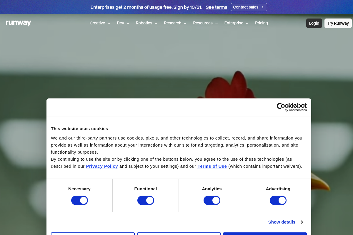 AI Magic Tools (by runway) preview