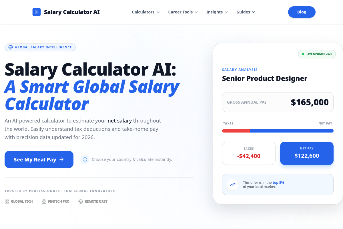 Salary Calculator preview