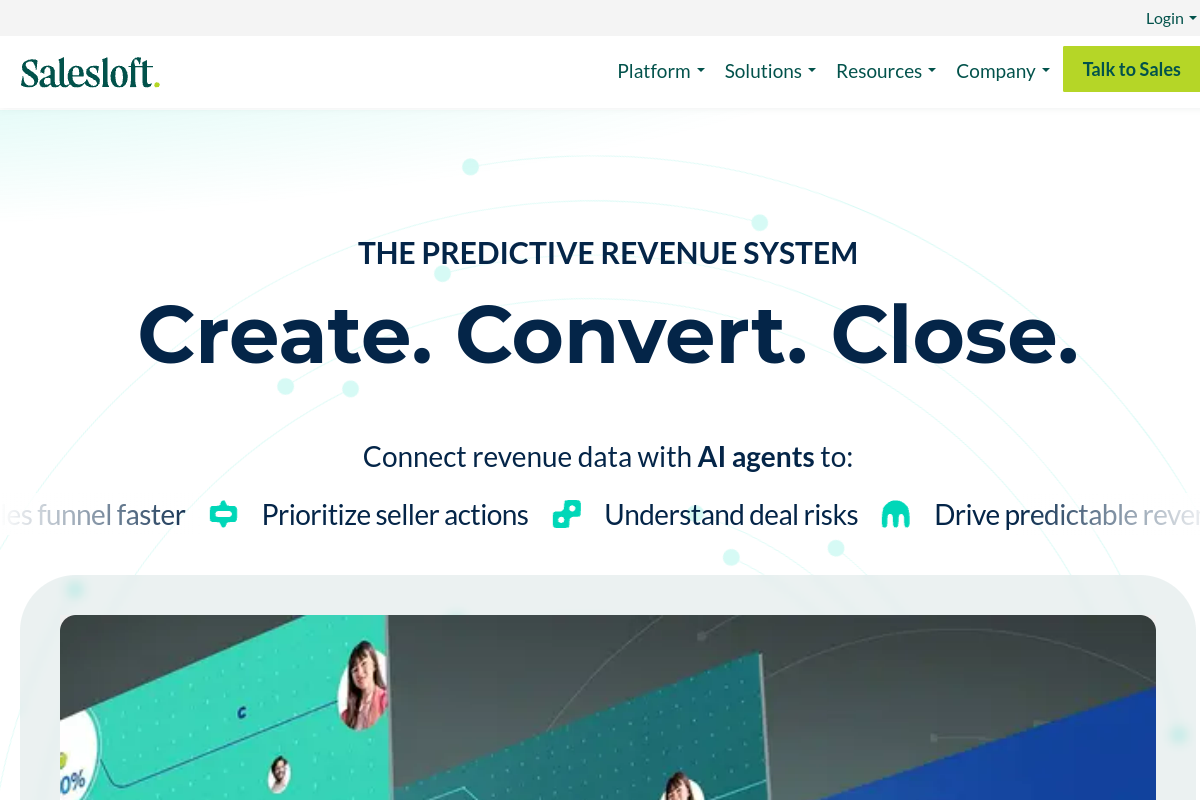 Salesloft screenshot